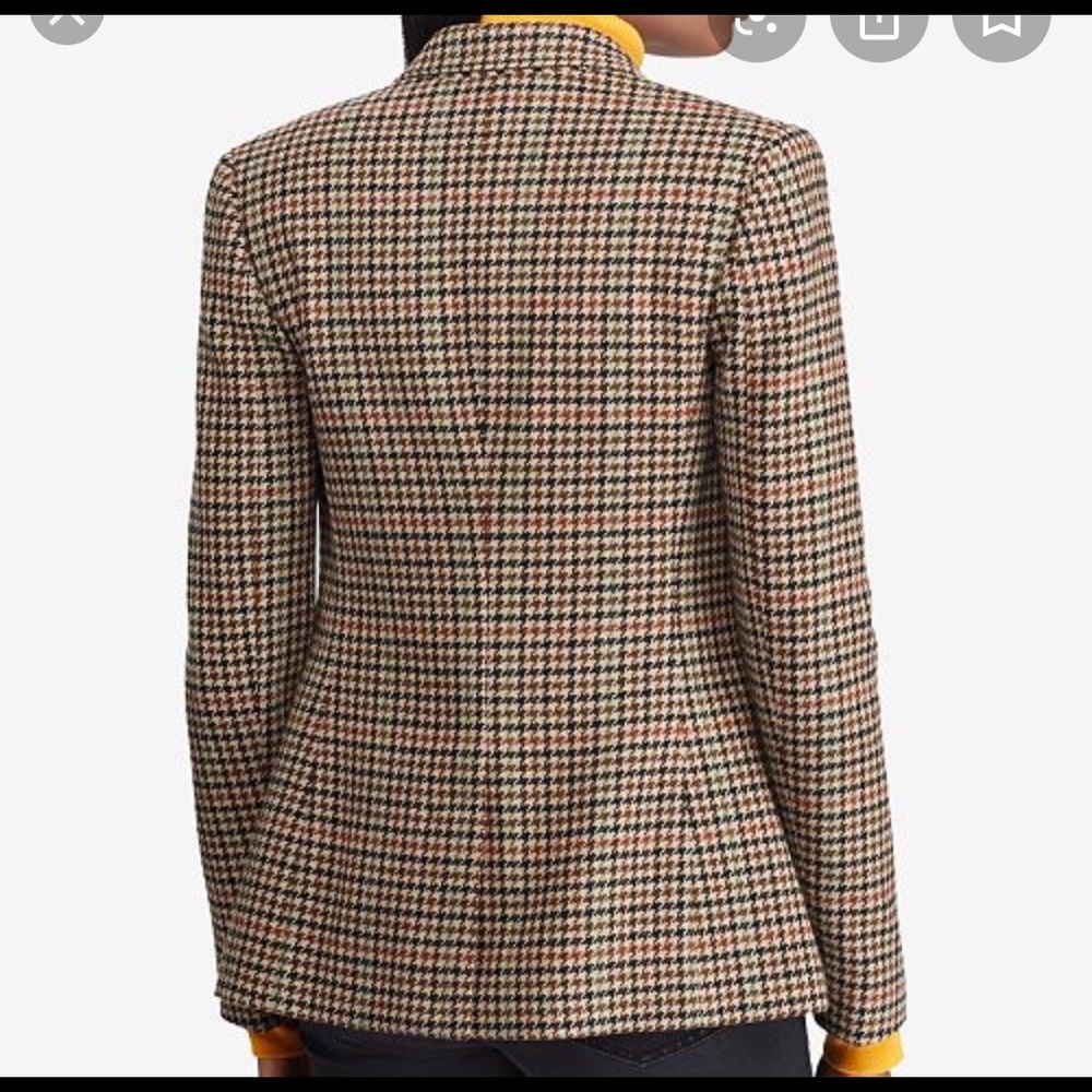 Ralph Lauren Tailored Houndstooth
Blazer size 8 - Picture 6 of 7